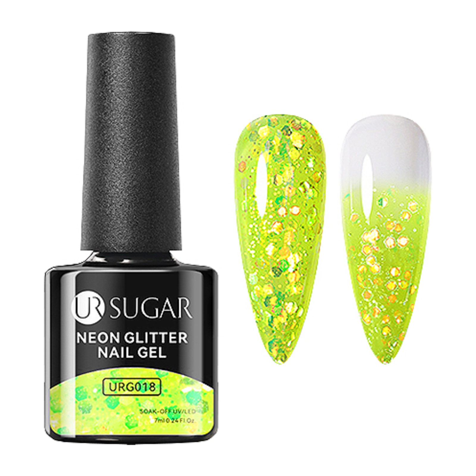 UR SUGAR - Neon Glitter Gel - URG018