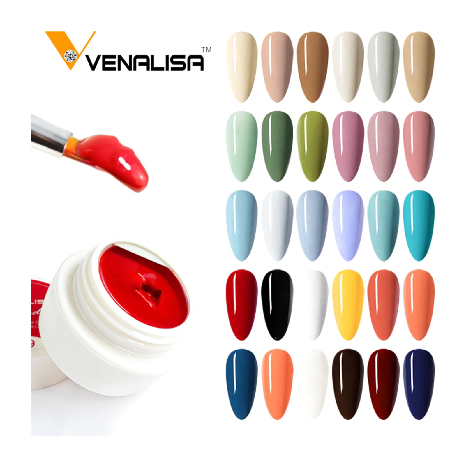 Venalisa - MUD - 30 geluri colorate